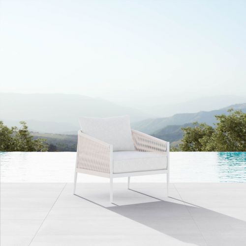Catalina Outdoor Club Chair -Sand
