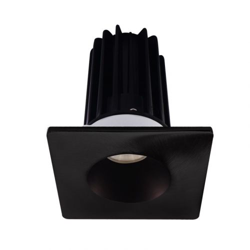 Lotus 15 Watt 2" LED Recessed Downlight - Bronze Reflector - Square Black Trim - 24° - 2700K - 980 Lumens - 120V
