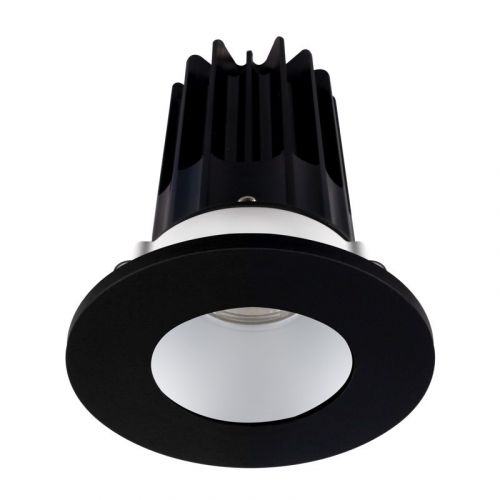 Lotus 15 Watt 2" LED Recessed Downlight - Alzak Reflector - Black Trim - 38º - 4000K - 1,020 Lumens - 120V