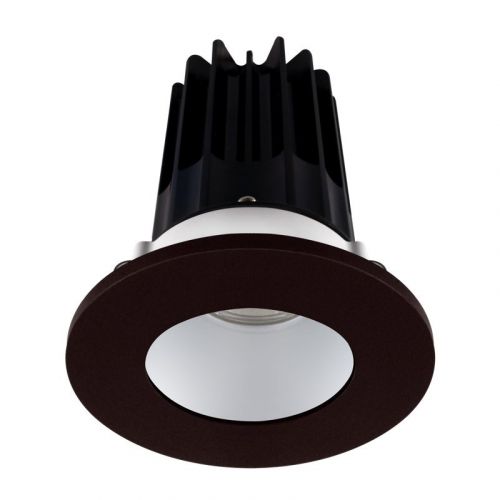 Lotus 15 Watt 2" LED Recessed Downlight - Alzak Reflector - Bronze Trim - 24° - 3000K - 1,000 Lumens - 120V