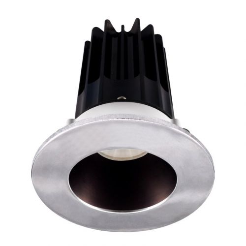Lotus 15 Watt 2" LED Recessed Downlight - Bronze Reflector - Chrome Trim - 38º - 4000K - 1,020 Lumens - 120V