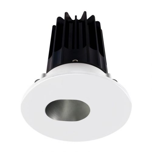 Lotus 8 Watt 2" LED Recessed Downlight - Chrome Reflector - Slot Aperture Trim - 3000K - 600 Lumens - 120V