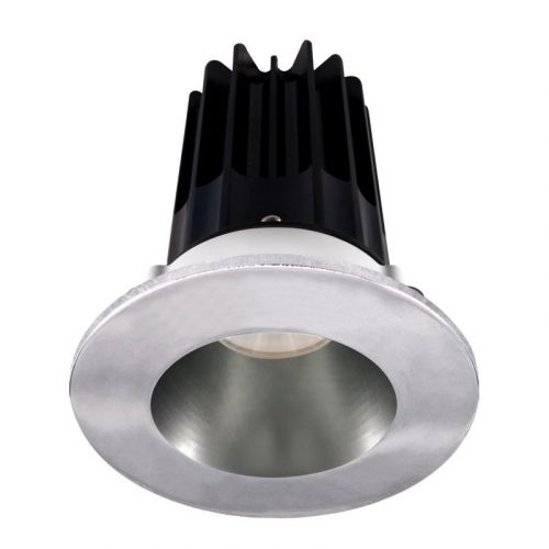 Lotus 8 Watt 2" LED Recessed Downlight - Chrome Reflector - Chrome Trim - 38º - 4000K - 620 Lumens - 120V
